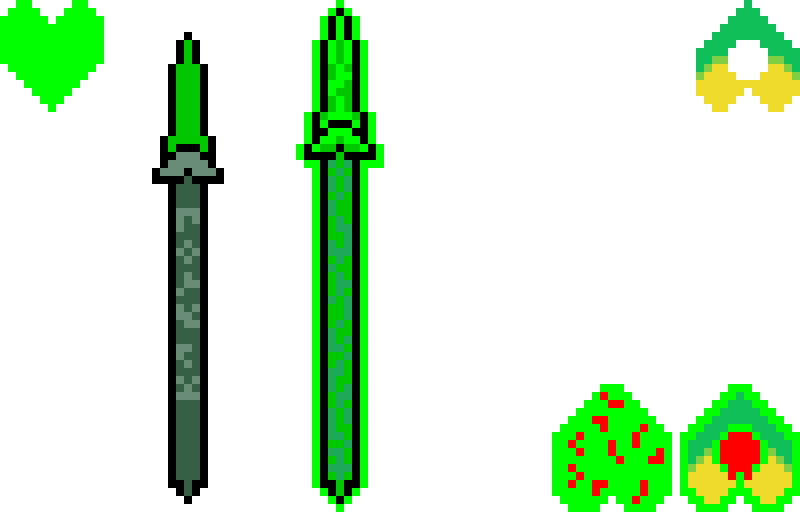 Liberty Lance (FairyTale green legendary weapon)+Undyne soul