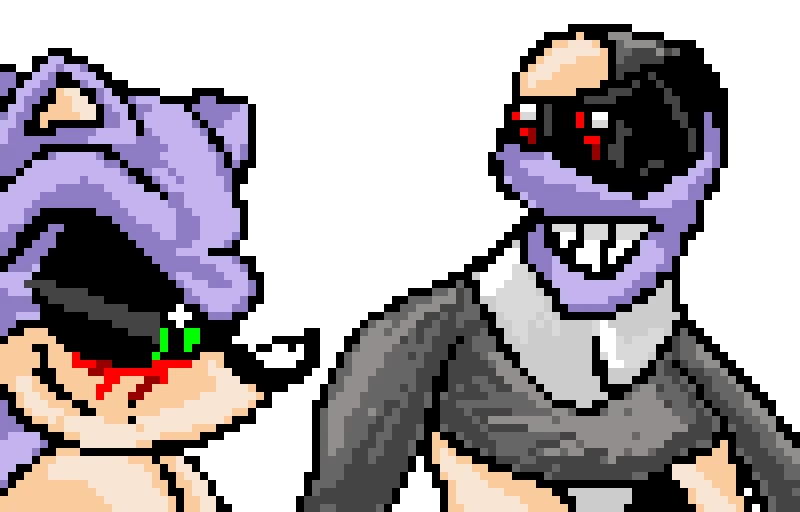 Little, timmy aka You, Vs me my own character, aka Bruuh man.