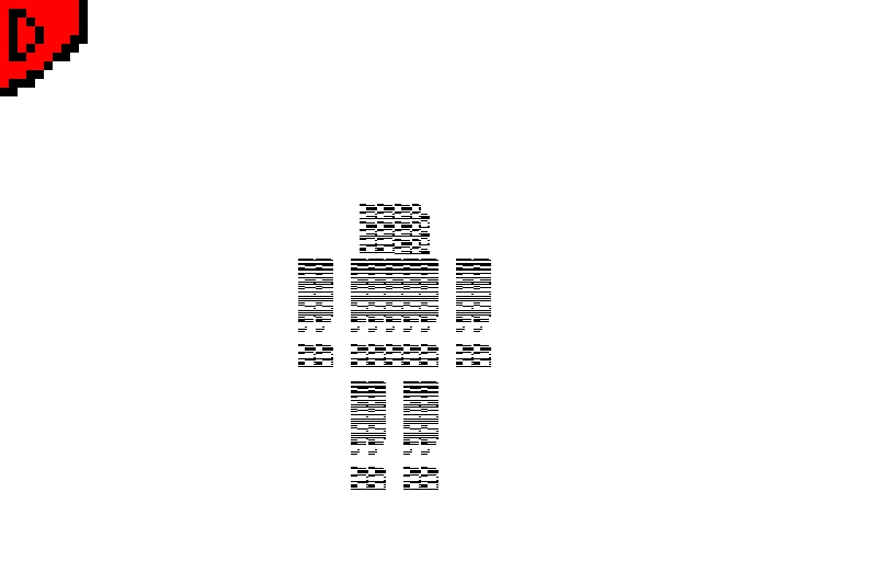 Load this art, then you will see him.