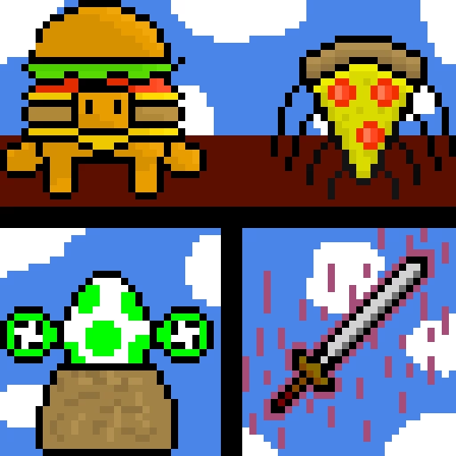 making random things from dinopixel models p2