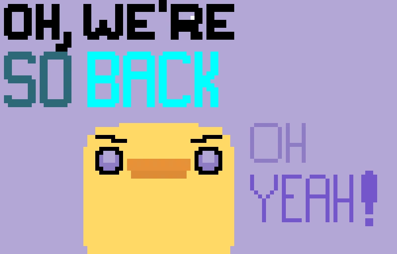 oh ho ho we rsquo re so backkkkkkkkk