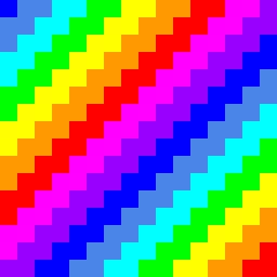 rainbow thingy cuz im bored