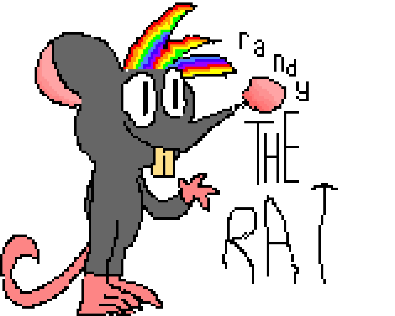 Randy The Rainbow Rat 