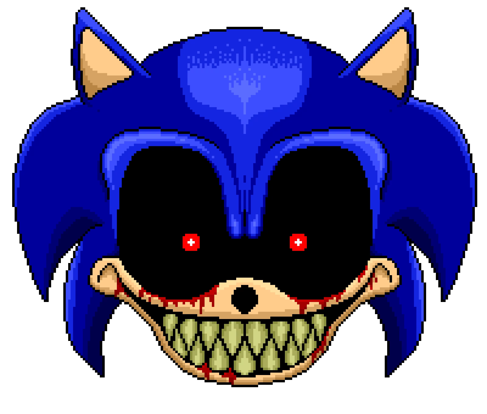sonic exe head render remake