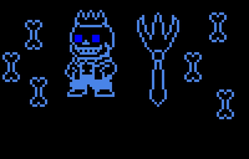 THE OUTRAGEOUS KING SANS...