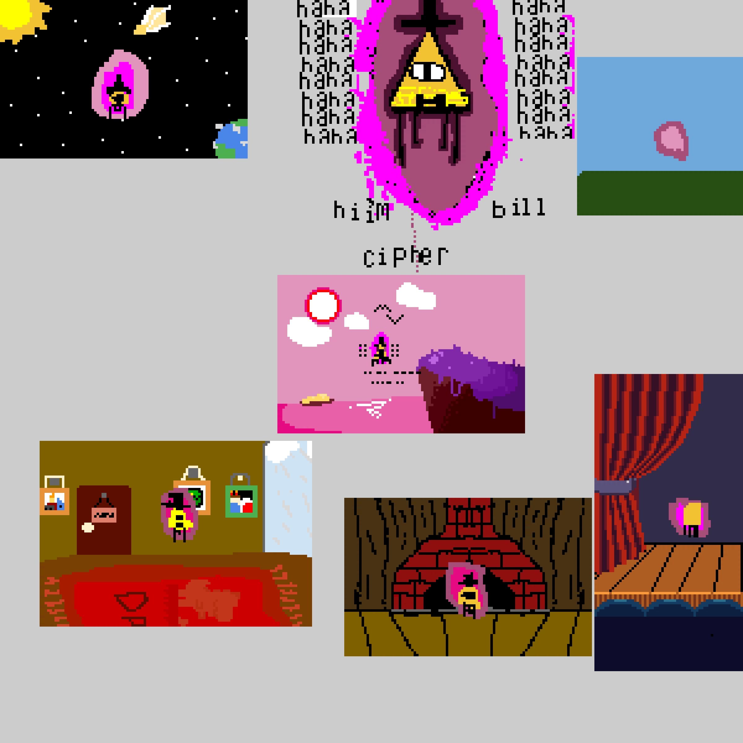 where is bill cipher