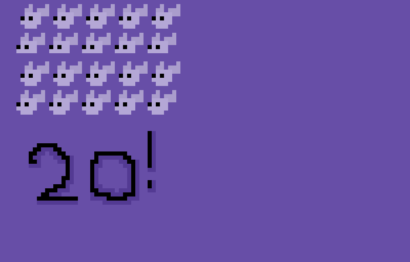 20 zees for a top #20 person.