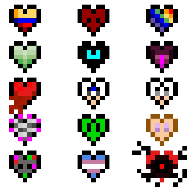 Added me ig i did something random I thought was going to look cool. (bottom right)