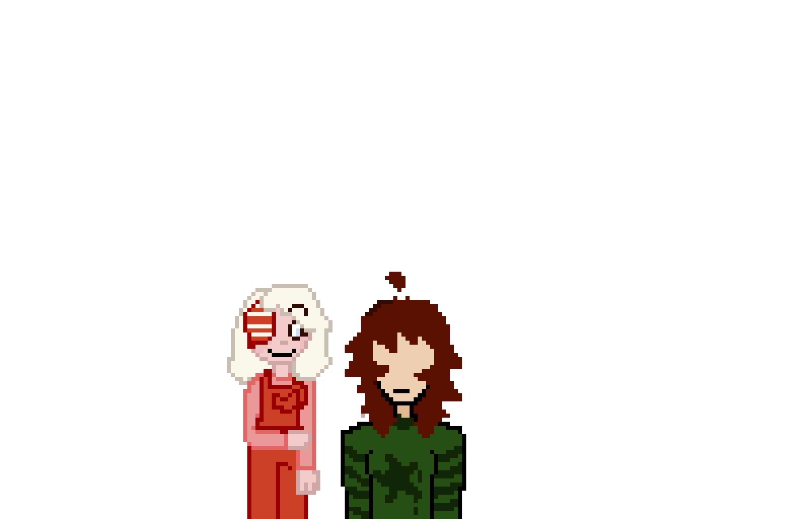 added my oc to @Ghosty_girls drawing