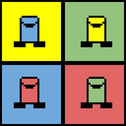 Andy Warhol style art