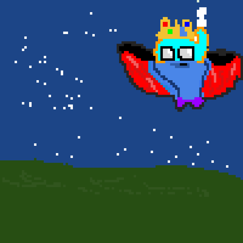 BLUE BURT(challenge add your oc to fight him)