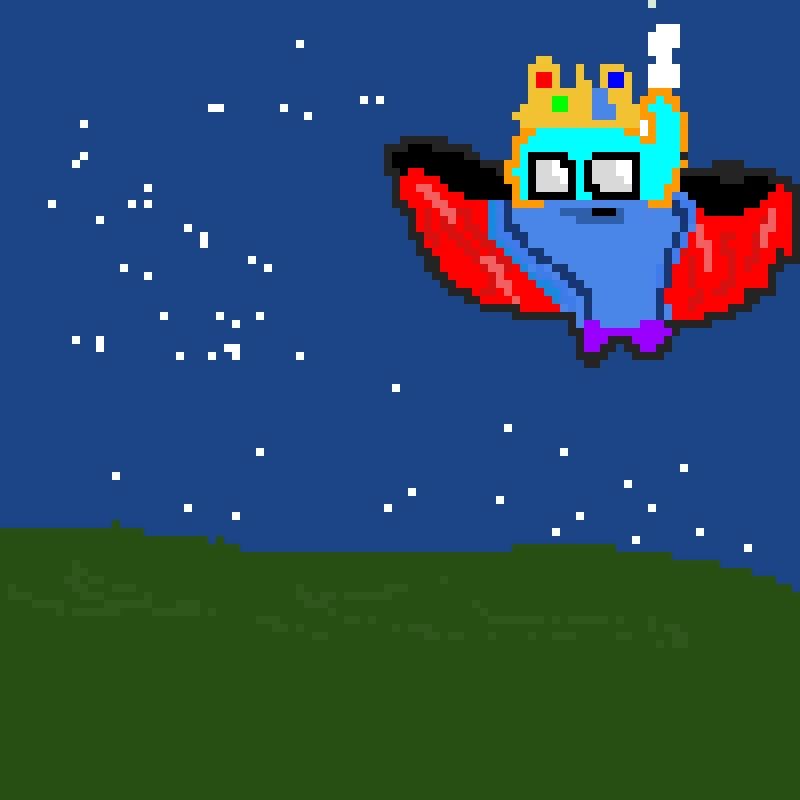 BLUE BURT(challenge add your oc to fight him)