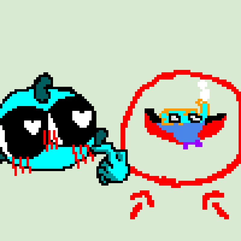 blue burt(challenge from @fishyyy)