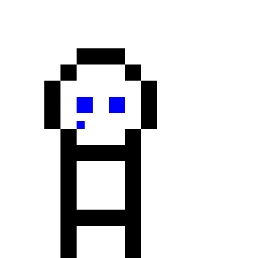 blue with a mouth mouth bounces though whupsy daisy