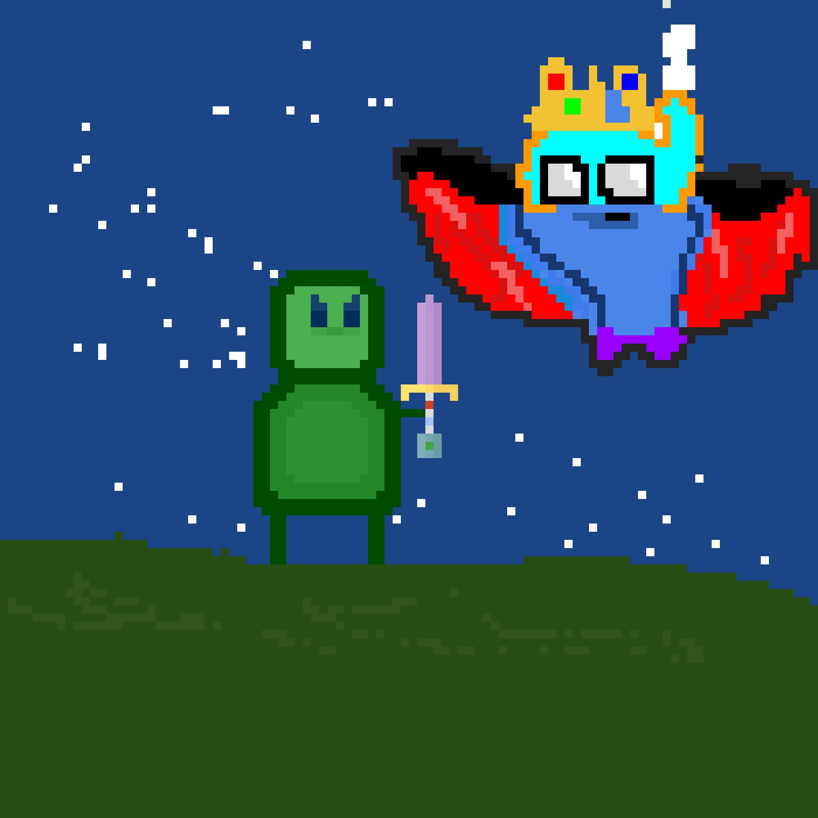 bob vs blue burt challenge by cosmicdudcoollol that sword looks familiar