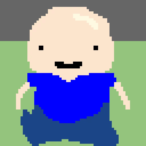 [BREAKING NEWS] Bald man does knee slide after finding new forehead shiner!