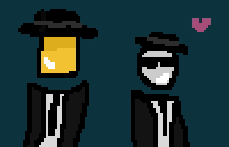 DOUBLEFEDORA requested by; @lickydapuppy