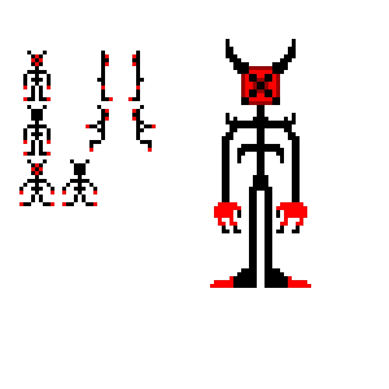 Fallen Papyrus Sprites (Underfall my au)