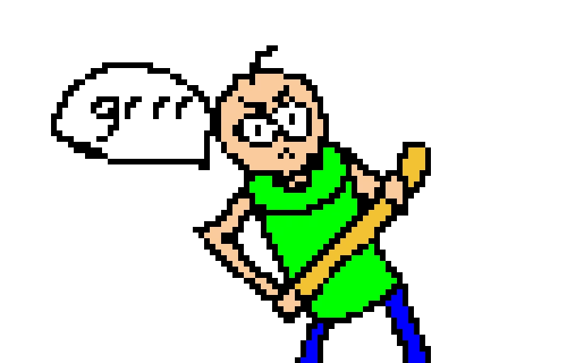 i drew baldis basics (credits to @Fnaf_user3 for the base)