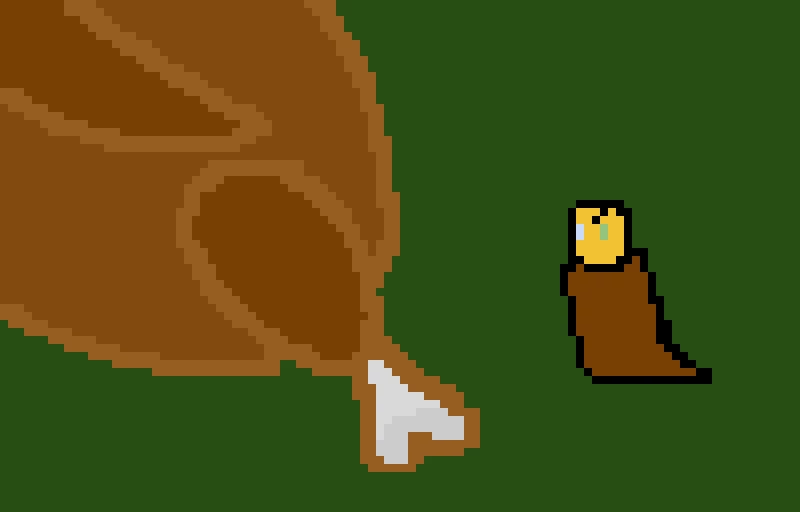 IM NOT HUNGRY. IM NOT EATING THAT HUGE THING