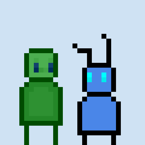 Just Bob and Buggy..