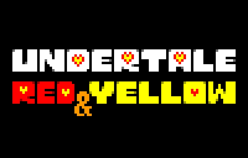 Logo Idea For Undertale Red & Yellow