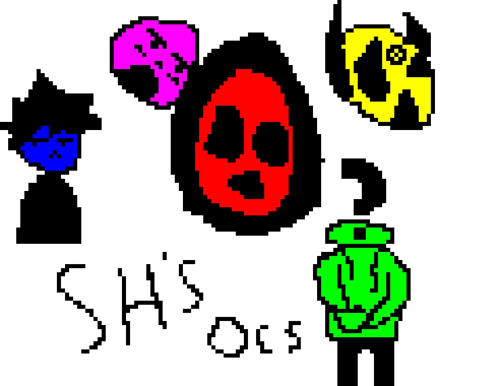 not all of my ocs but a few of them (contest)