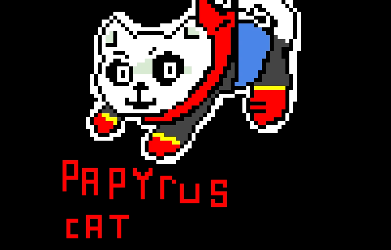 Papyrus cat
