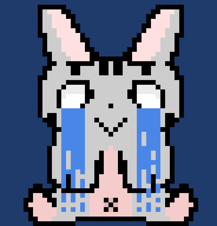 poor lil guy lost his family because Dezz was craving bunny soup (creds go to @liam_s )