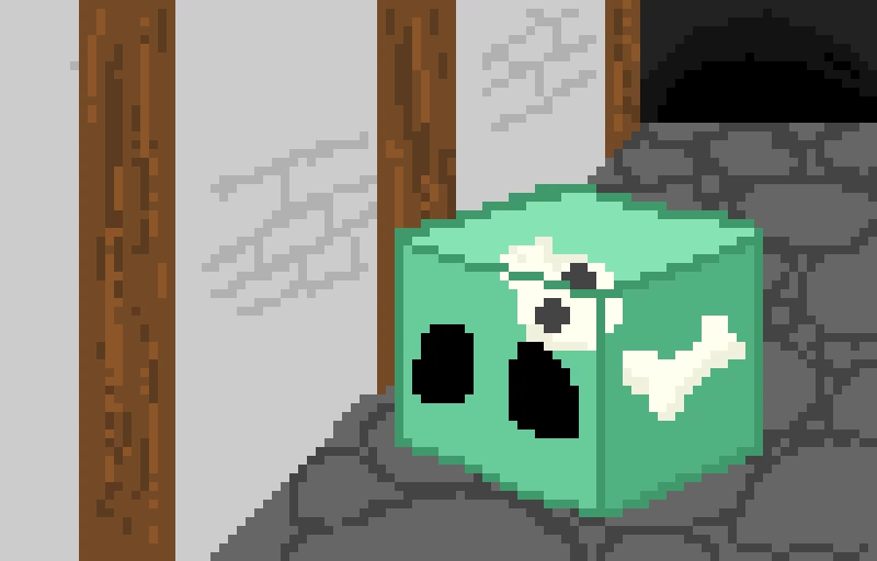 POV youre just a lil gelatinous cube in a dungeon