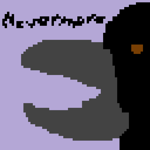 Quoth the raven: Nevermore... edgar allen poe refference????