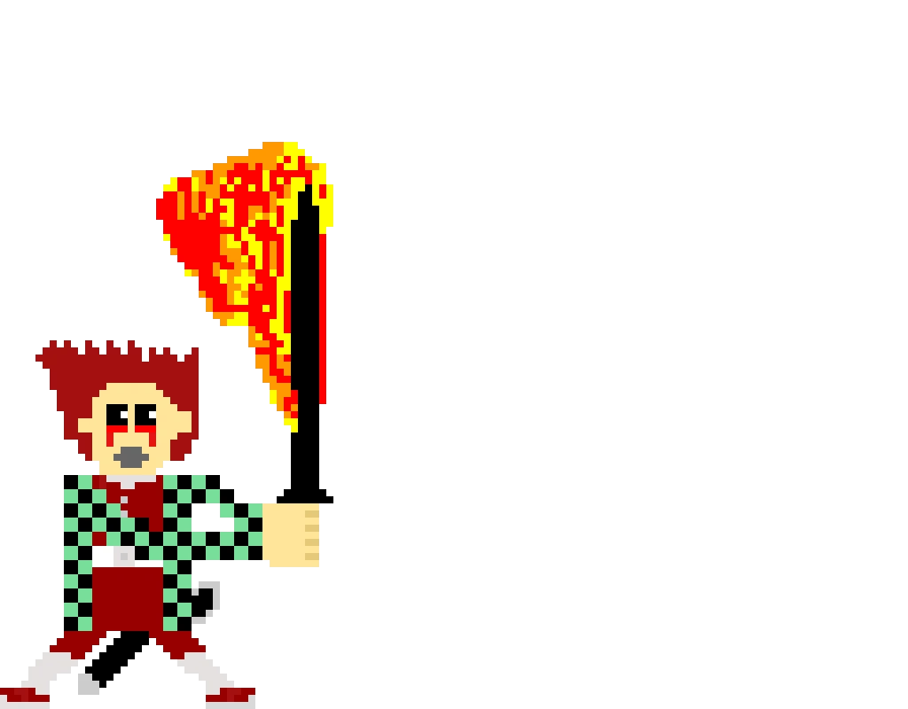 Tanjiro during his fight against Daki