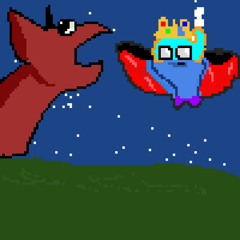 when Dezz sees free food ( credits go to @cosmicdudcoollol)