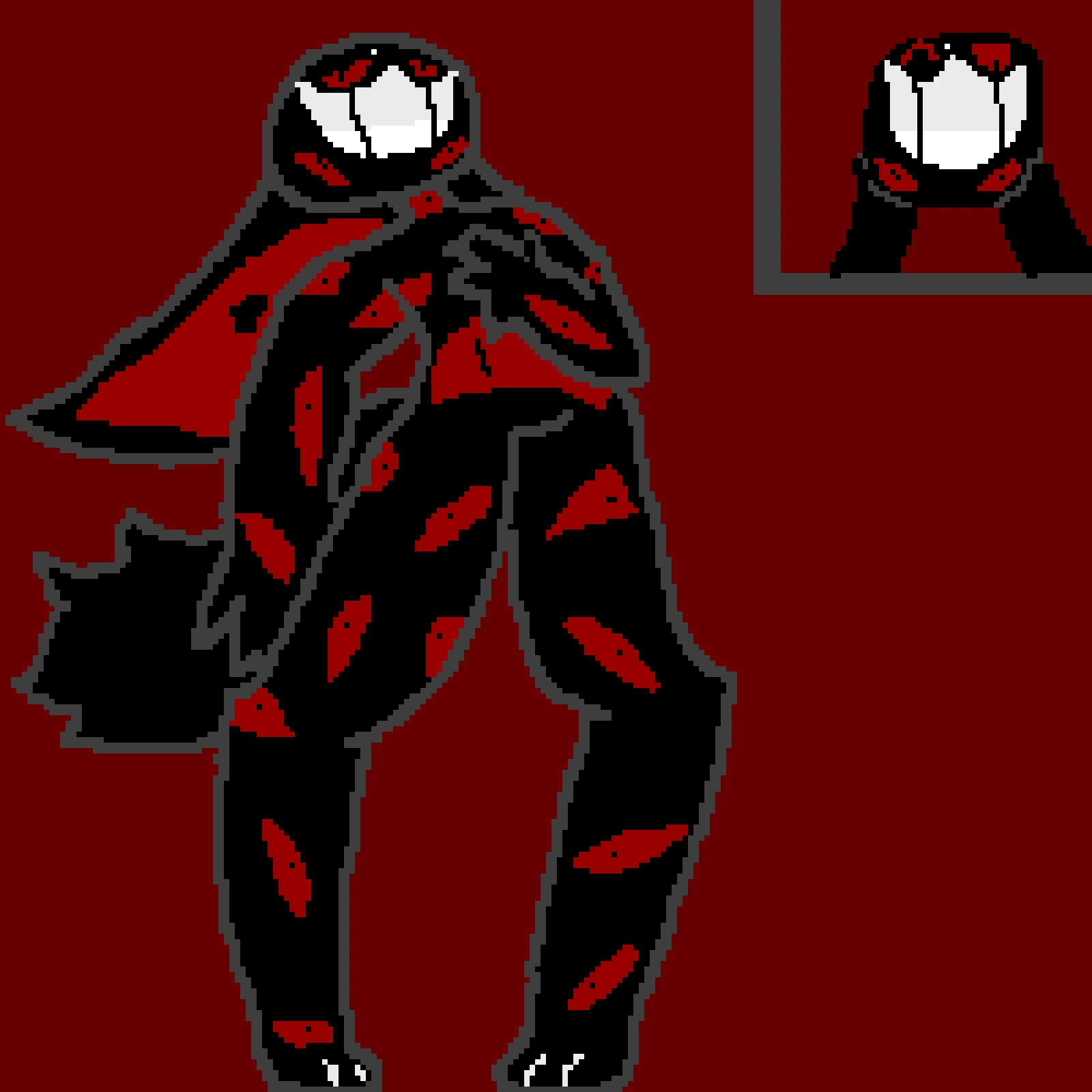 Zcythe in her fighting form... the first one was just for distracting... lets see you DIE!!