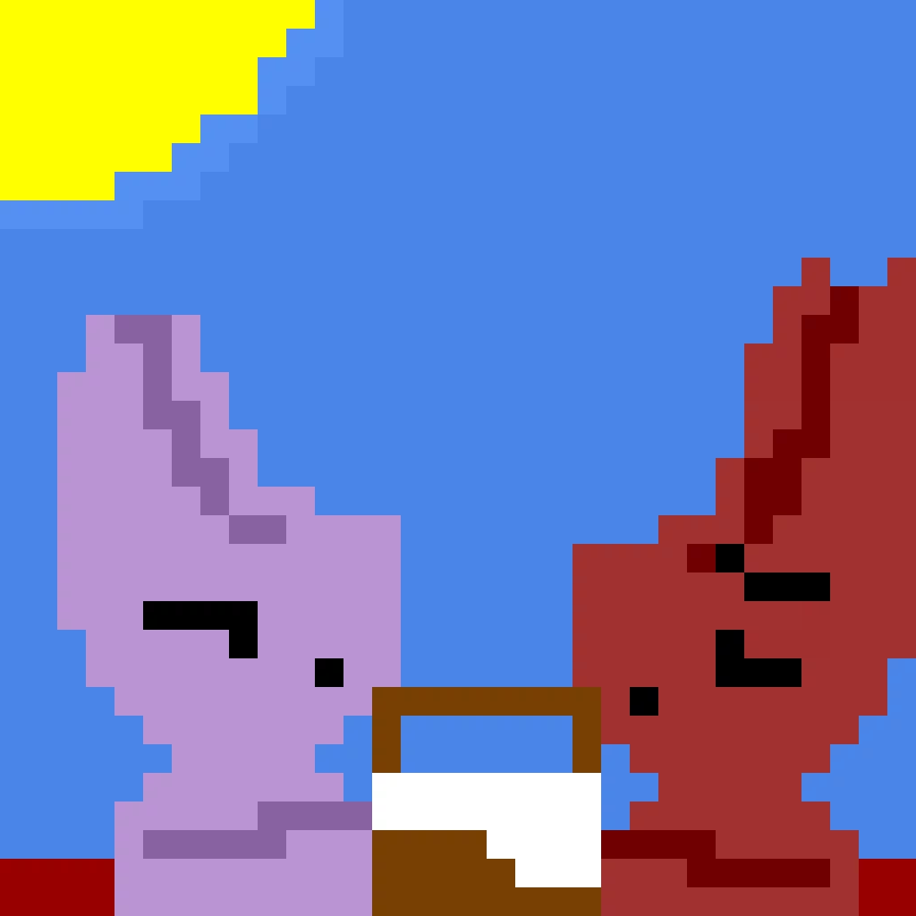 zee and dezz having a picnic