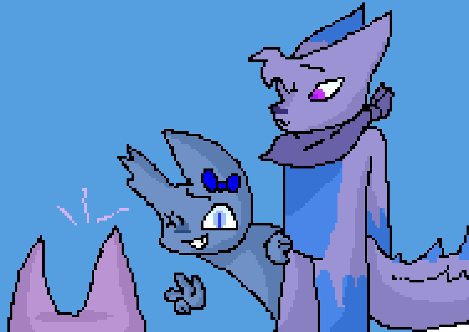 Zee, Xia (Dezz), and their father Yemion!! (contest)