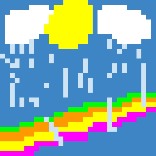 a rainy day on the farm