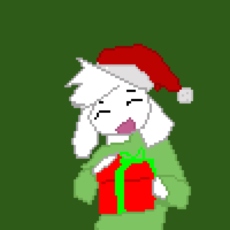 asriel in winter contest