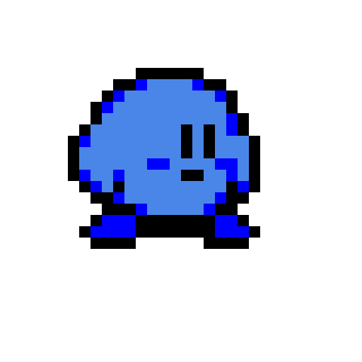 Blue Kirby. P.S. I don’t know why this has so many re creations.