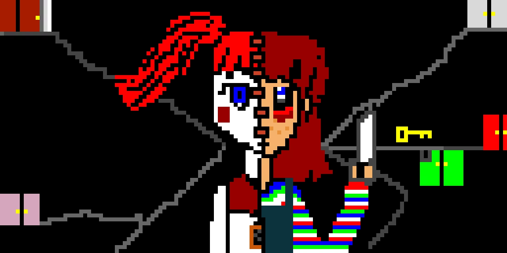 circus baby and chucky fused