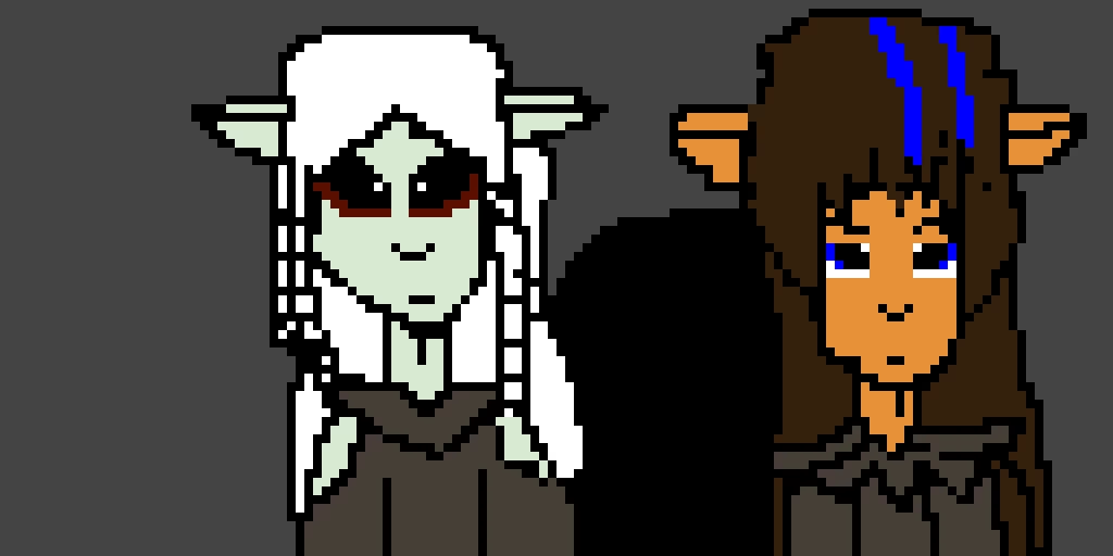 Deet and Rian from Dark Krystal