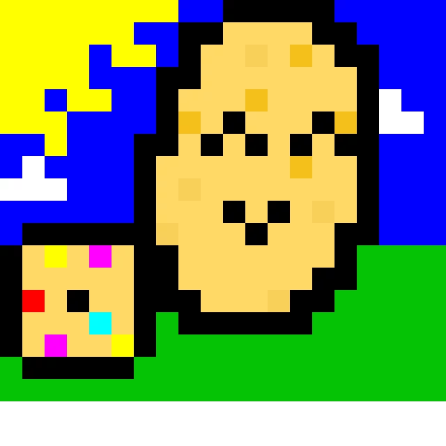 every like is a donut for da little potato (what should i draw next?)