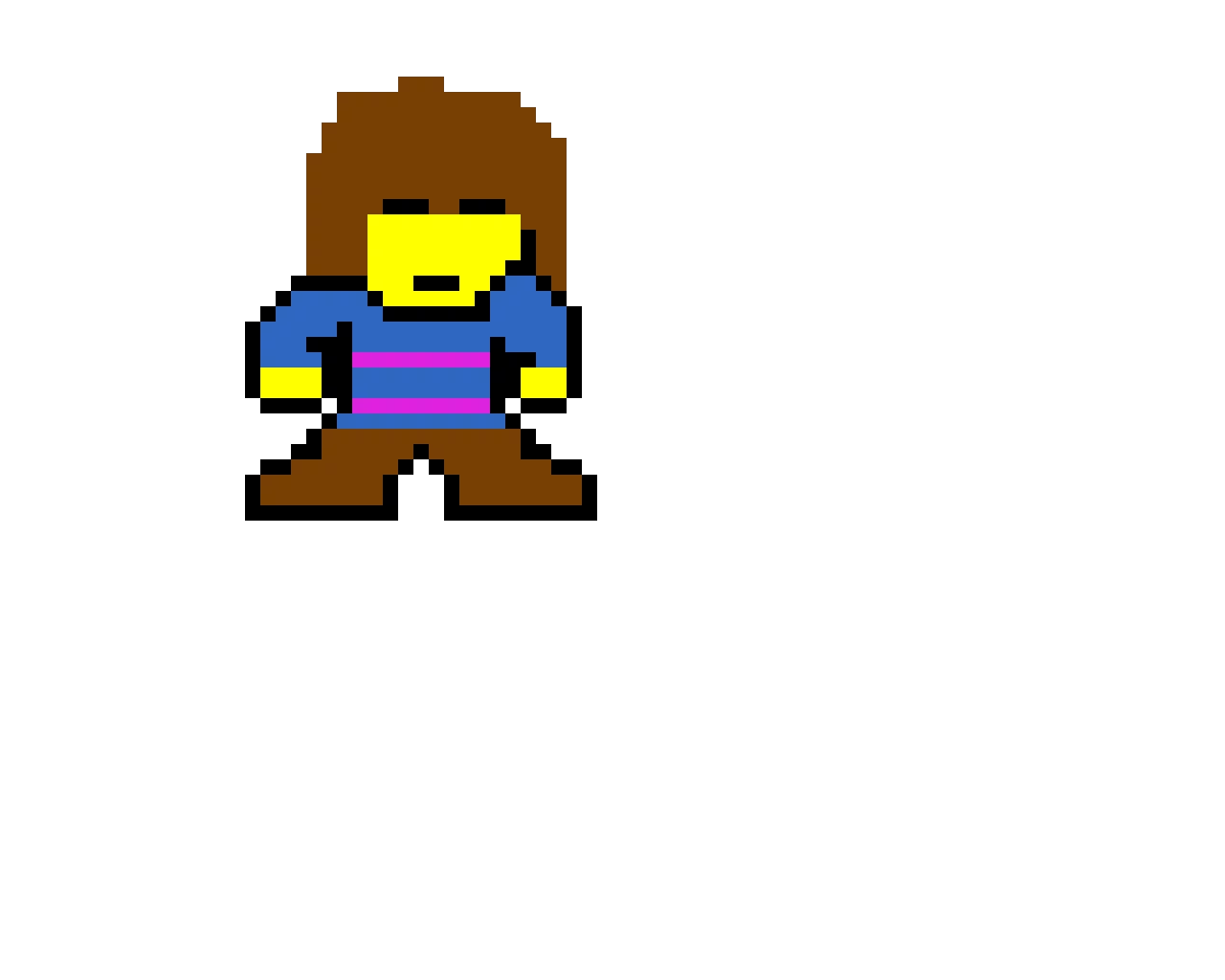 frisk mega man styled