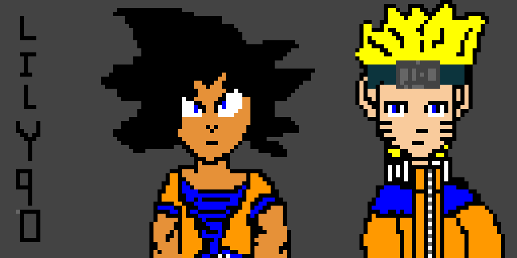 Goku and Naruto