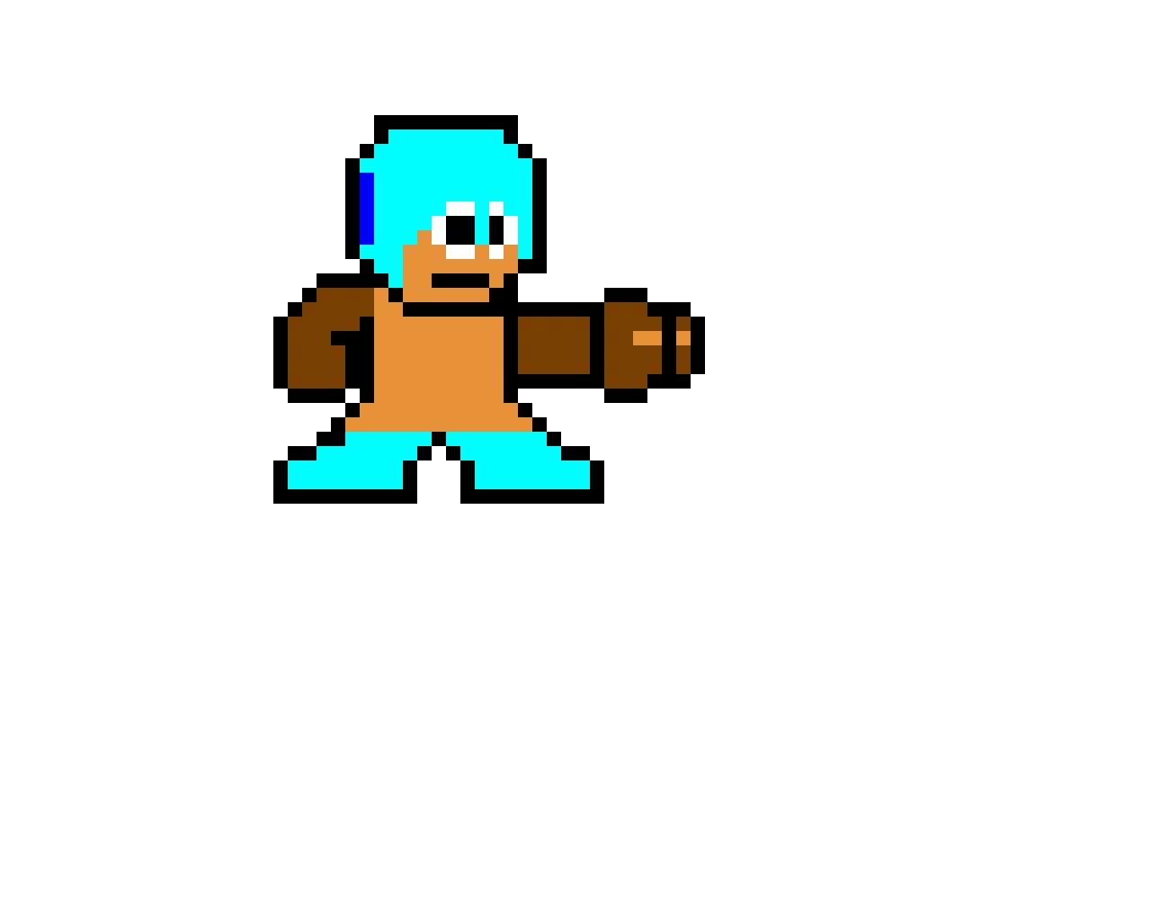 me mega man style