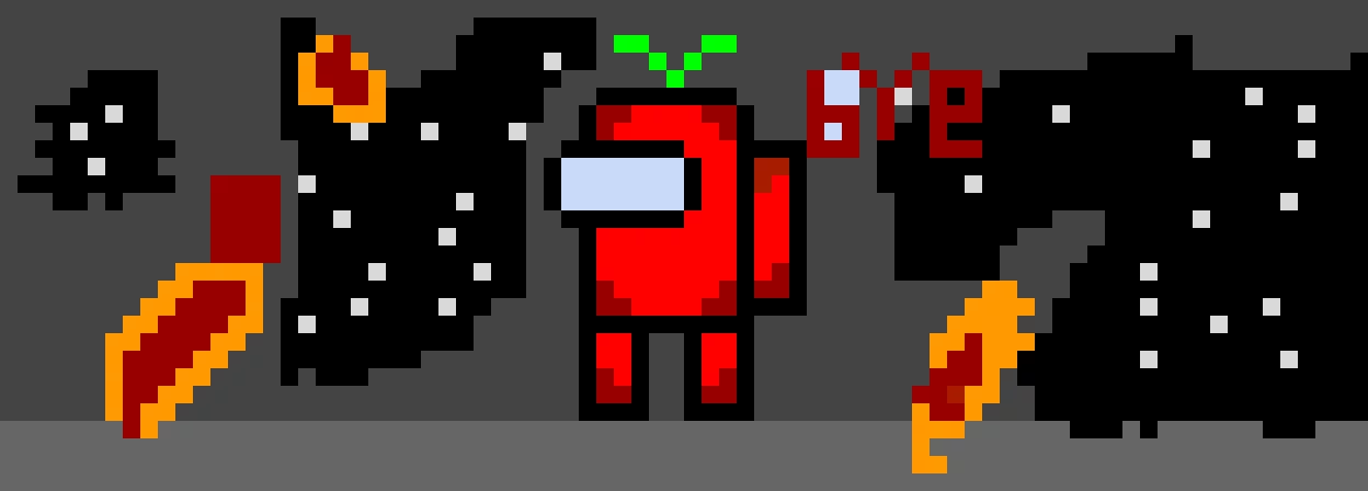 really red the red buttons right there are u stupid