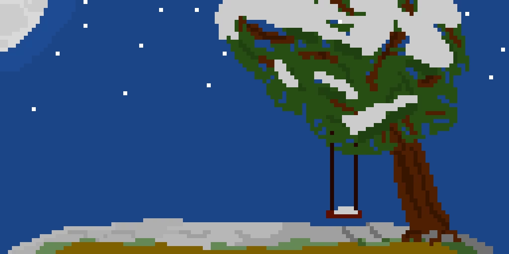 Simple winter drawing (Winter contest)