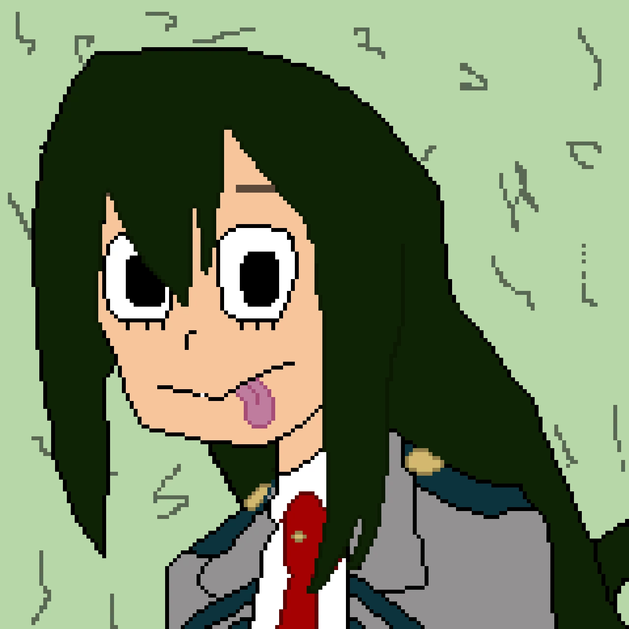 tsuyu asui uniform