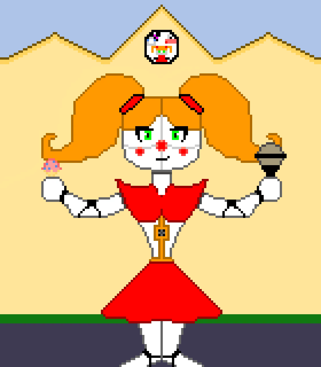 circus baby&rsquo;s pizza world