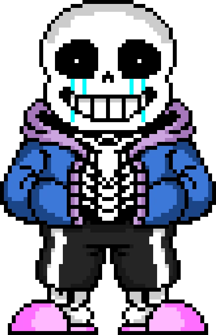 crying sans 1st art hope you like it